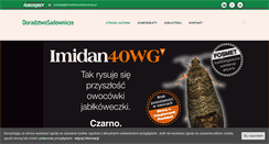 Desktop Screenshot of doradztwosadownicze.pl